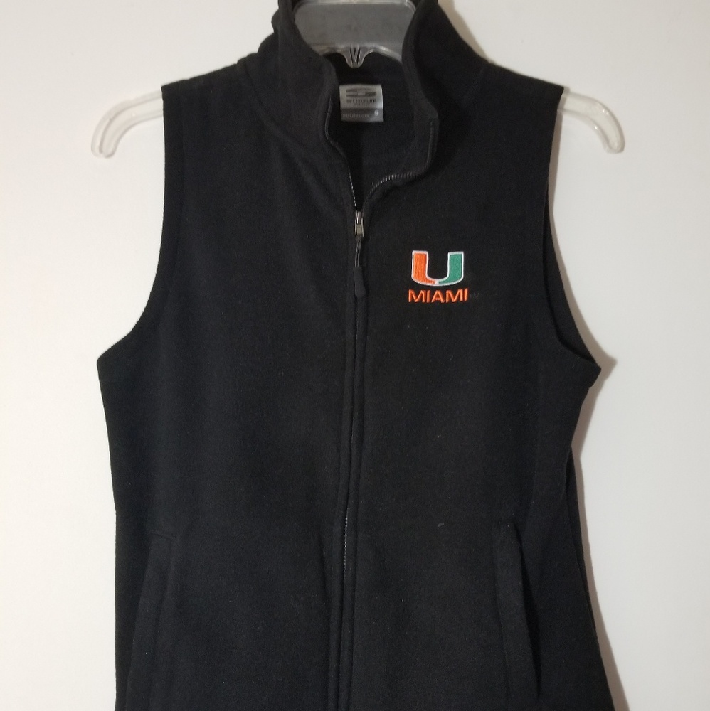 University of Miami Fleece Vest
